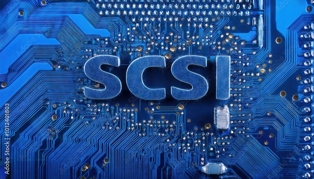 Poster scsi interface technology on circuit board