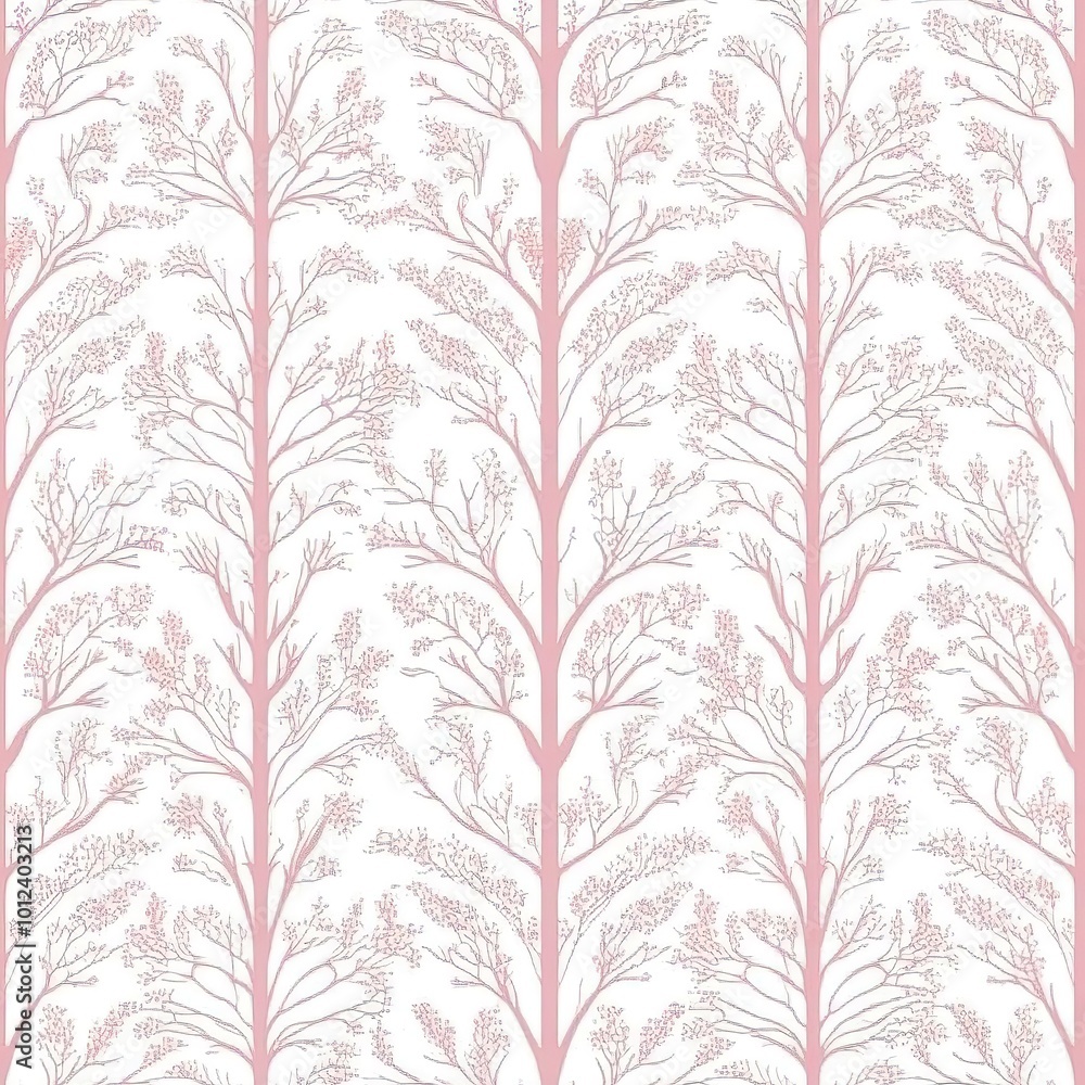 Poster seamless pattern with leaves.