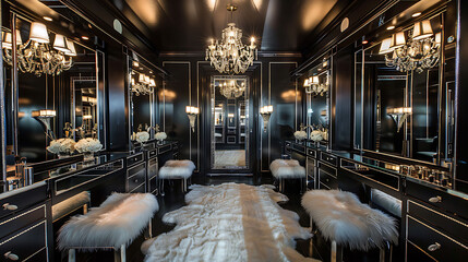 Glamour and comfort blend perfectly in this exquisite hotel room
