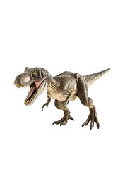 Fototapeta premium Saurischia, Theropoda, Tyrannosaurus rex isolate on white background. 