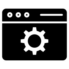 Web optimization Icon Element For Design