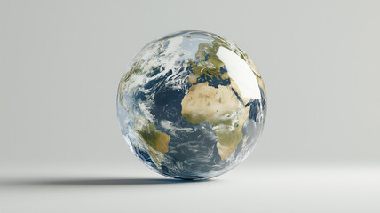 ガラス製地球儀