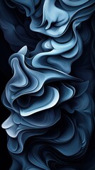 Obraz premium Enigmatic Surreal Abstraction Organic Shapes Merging with Otherworldly Themes to Create a Dreamlike Visual Experience