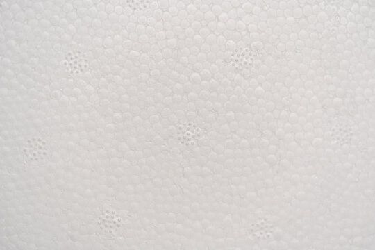 detalle de textura de unicel blanco limpio