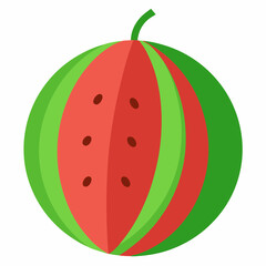 watermelon vector illustration