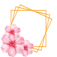 Obraz premium Flower Frame