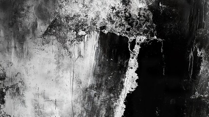 Obraz premium Abstract Grunge Texture Background - Black and White