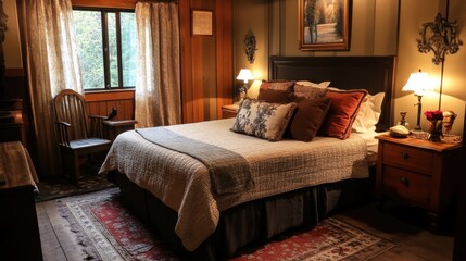 Cozy Rustic Bedroom
