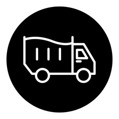 Dump Truck Vector Icons