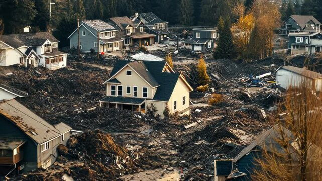 Aftermath of a Mudslide