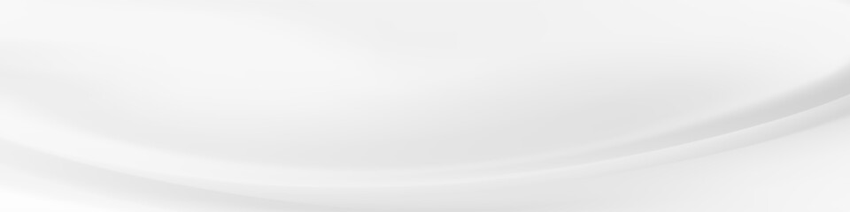 White Flow Abstract Banner