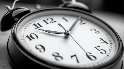 Clock Turning Back, featuring an analog clock with the hour hand moving backward, with copy space, Daylight Savings Time Ends