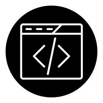 Web Coding Vector Icons