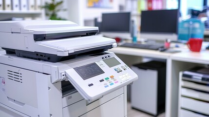 High-Quality Printing Services with Office Plotter and Professional Format Photocopier Using Color Ribbons
