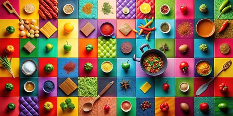 Modern Product Photography with Squares Flat Background for Elegant Displays and Visual Appeal