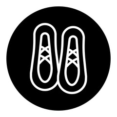 Ballet Shoes Vector Icons