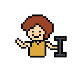 Obraz premium Cute pixel cartoon 8bit character man weight training with dumbbell lifestyle lifting gym decoration life style 8 bit male boy weight fitness isolated PNG vector.