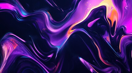 Obraz premium Abstract Swirling Colors