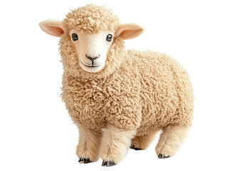 Fototapeta premium sheep isolated on white