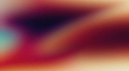 Vibrant pink red magenta orange color grainy gradient backdrop design. Abstract retro multicolored noisy gradient with light leaks, rough grungy, web banner, poster, header