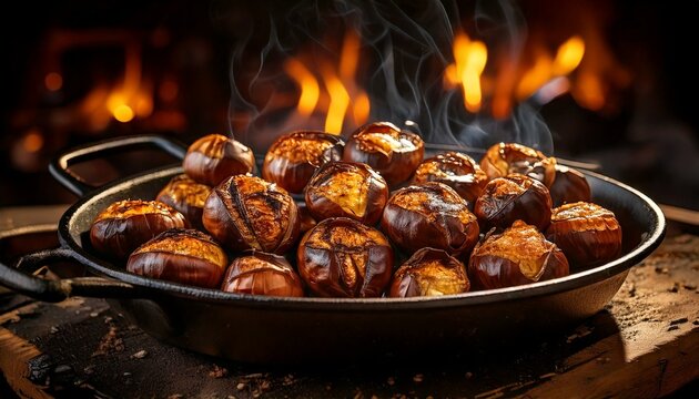 Roasted chestnuts