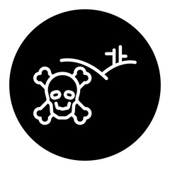 Skull Island Vector Icons