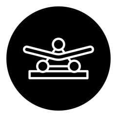 Obraz premium Bending Machine Vector Icons
