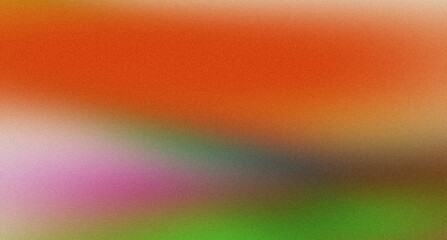 Soft orange green purple colors white grainy gradient backdrop design, Vibrant multicolor noisy gradient texture, bright, shine, noise, grain effect, banner poster or header