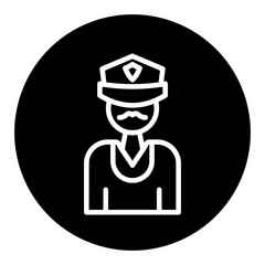 Policeman Vector Icons