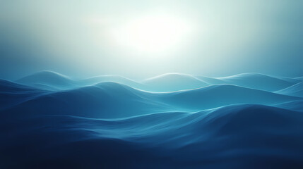 Blue gradient light background. Gradient Art. Illustration