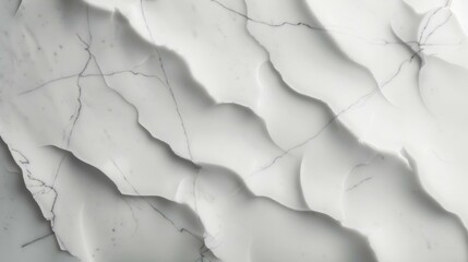 Naklejka premium Elevate your space with a natural white marble texture, perfect for a luxurious wallpaper or interior design aesthetic. This highres stone tile creates a stunning backdrop.