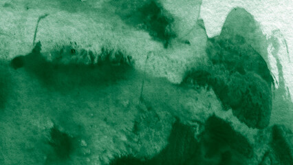 Forest green watercolor texture Background Template Design