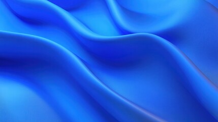 Fototapeta premium Blue Silk Fabric Texture