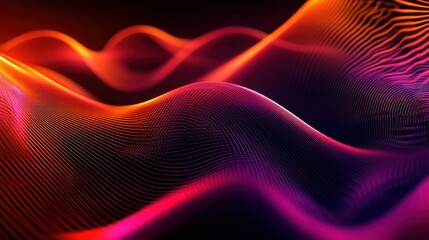 Fototapeta premium Abstract Digital Wave