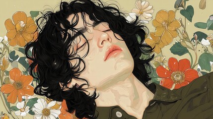 Vibrant Isometric 3D Illustrations with Floral Theme