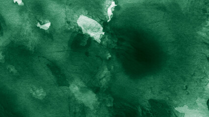 Hunter green watercolor texture Background Template Design