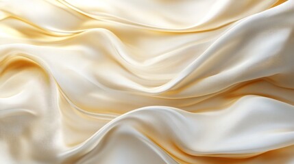 Fototapeta premium Creamy Silk Drapery
