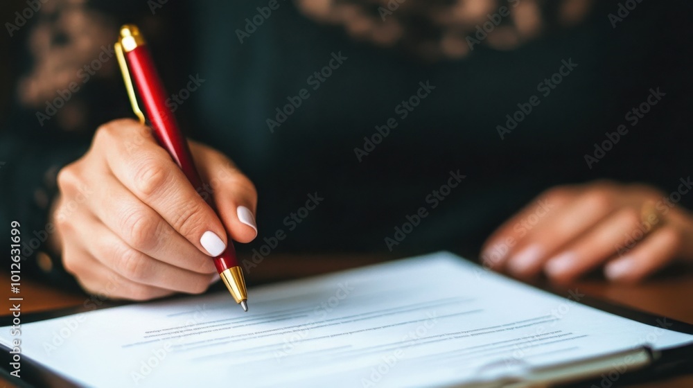 Aufkleber hands exchanging documents in a bus setting