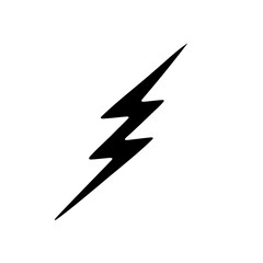 lightning bolt isolated