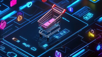 Obraz premium Online Shopping Experience