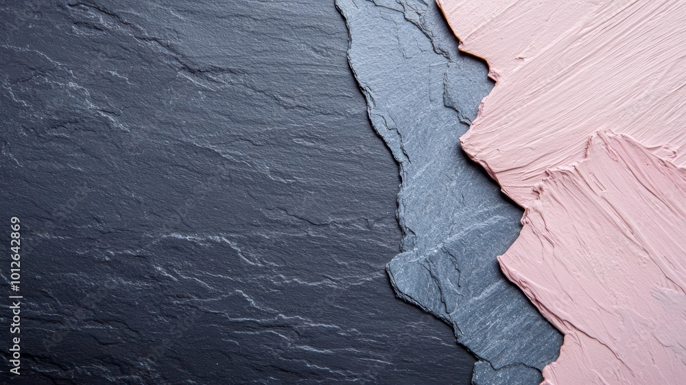 Poster textured surface with contrasting colors create a unique and modern backdrop, perfect for creative a