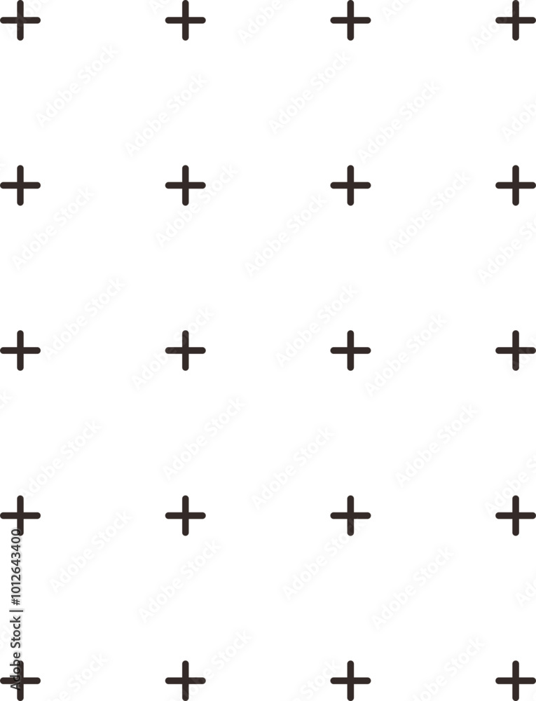 Poster abstract geometric simple element set