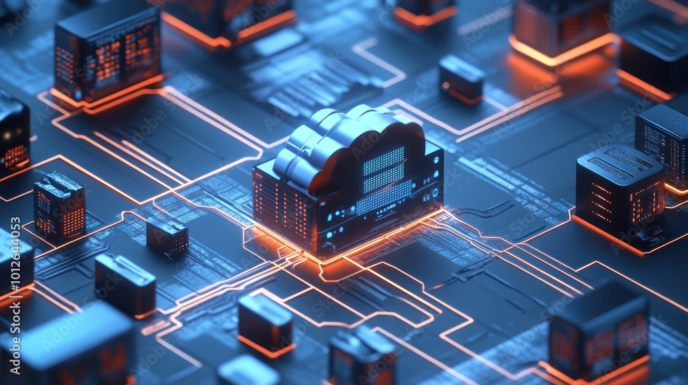 Poster cloud computing network