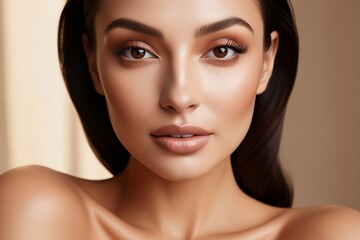 Obraz premium Fresh and Flawless The Essence of Natural Beauty