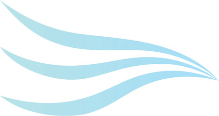 ウェーブ素材のイラスト