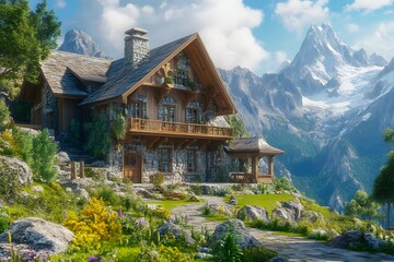 Mountain Chalet Retreat