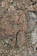 Crazy red rock formation background colors 