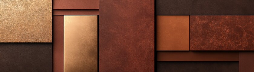 Fototapeta premium Abstract Brown Leather Texture Background
