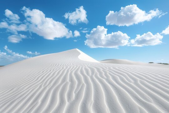 Lancelin Western Australia s famous sandboarding destination with white dunes and blue sky