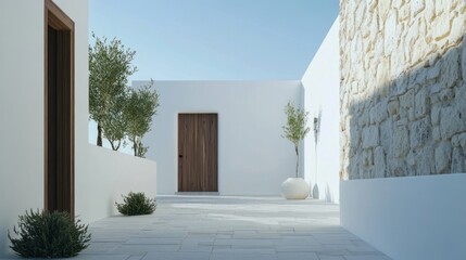 Minimalist Courtyard